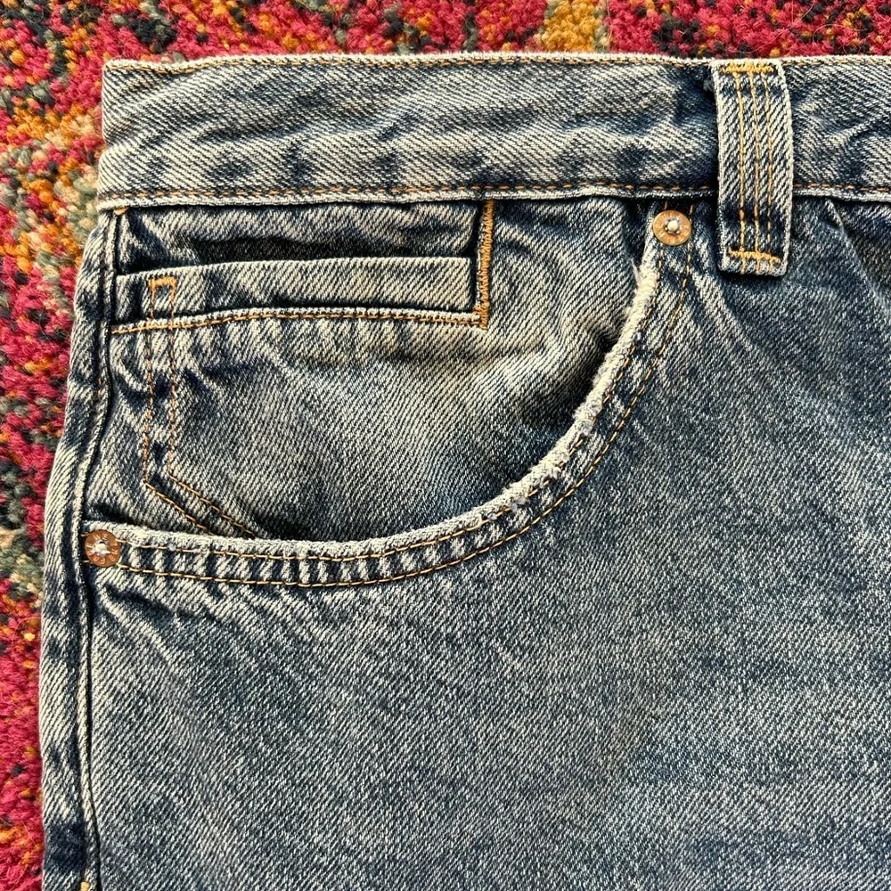 Free People | Women’s medium blue Curvy Siren Low Rise button fly jeans, size 35